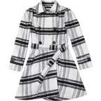 Women's Reversible Belted Peacoat