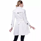 Women's Reversible Belted Peacoat