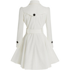 Women's Reversible Belted Peacoat