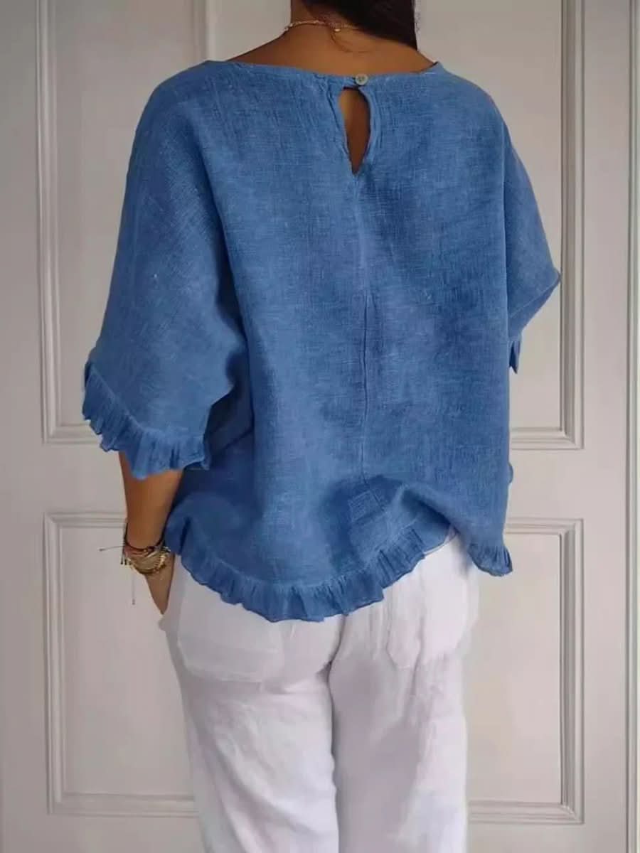 Women's Ruffle Blouse: Effortless Style