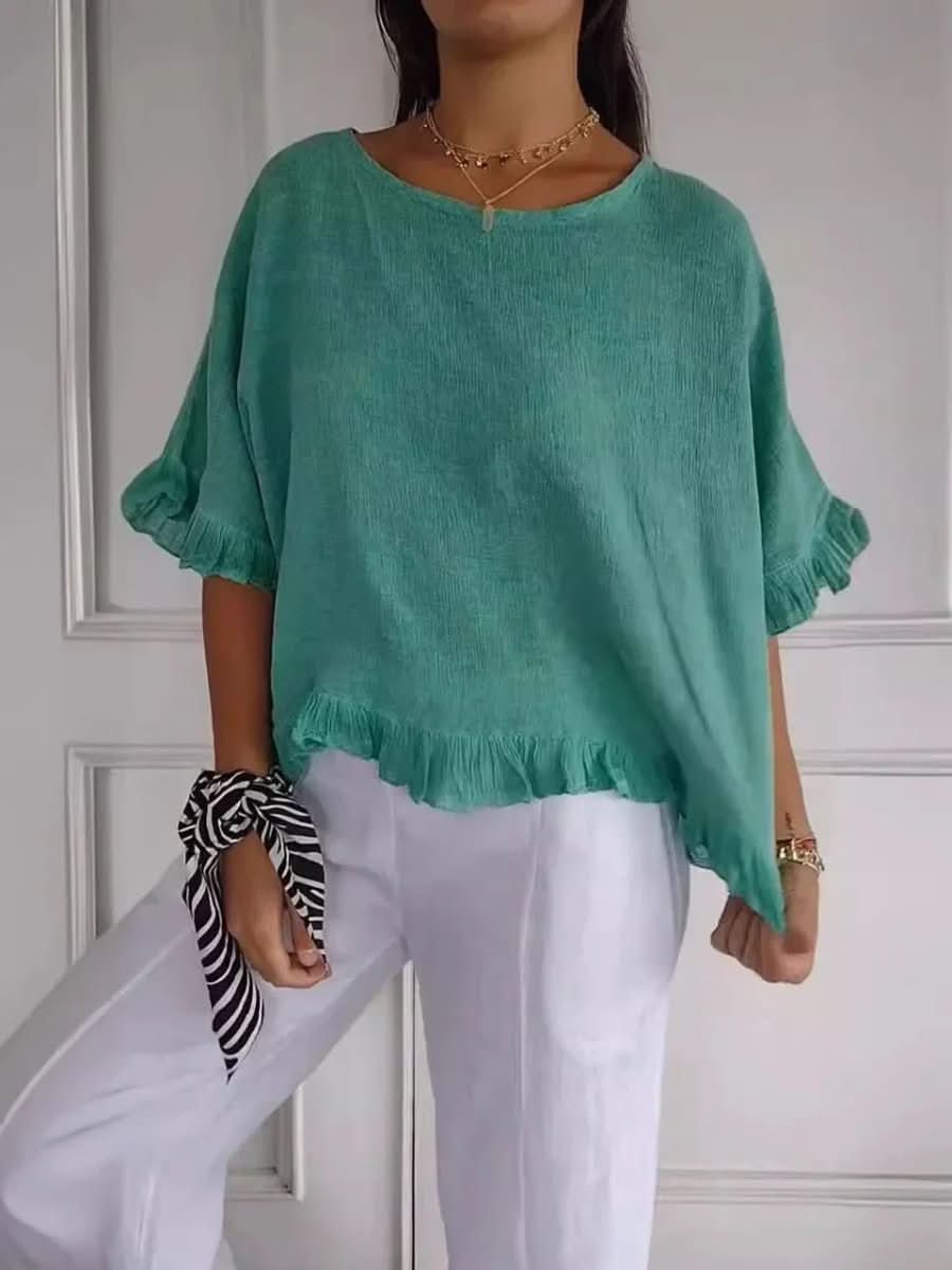 Women's Ruffle Blouse: Effortless Style