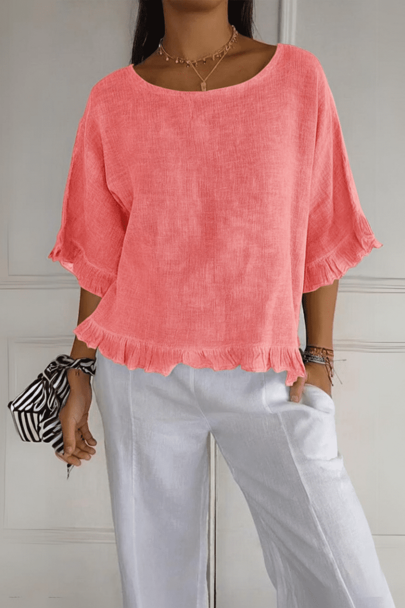 Women's Ruffle Blouse: Effortless Style