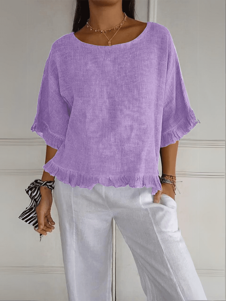 Women's Ruffle Blouse: Effortless Style