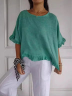 Women's Ruffle Blouse: Effortless Style
