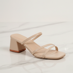 Women's Serene Minimalist Block Heel Sandals