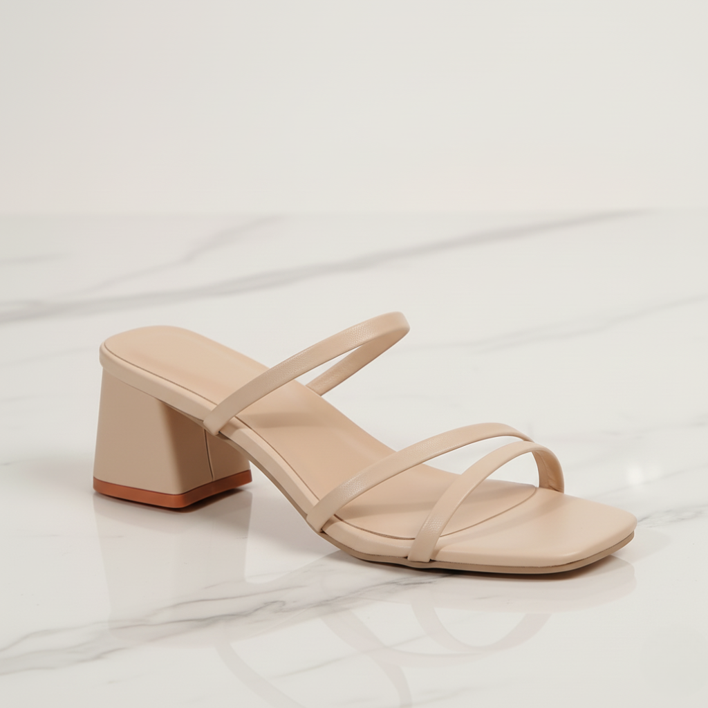 Women's Serene Minimalist Block Heel Sandals