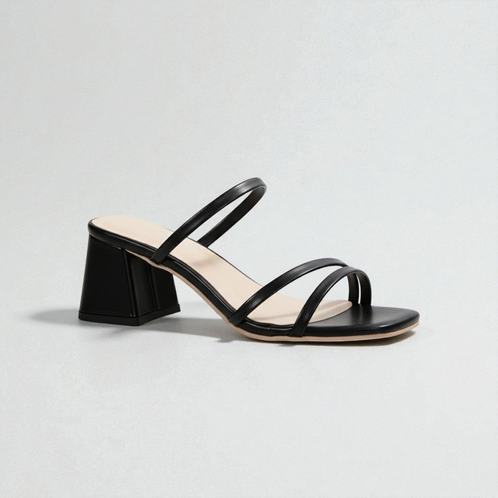 Women's Serene Minimalist Block Heel Sandals