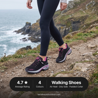 Women's Walking Shoes - Air Cushion Hiking Trainers - Hiking Shoes