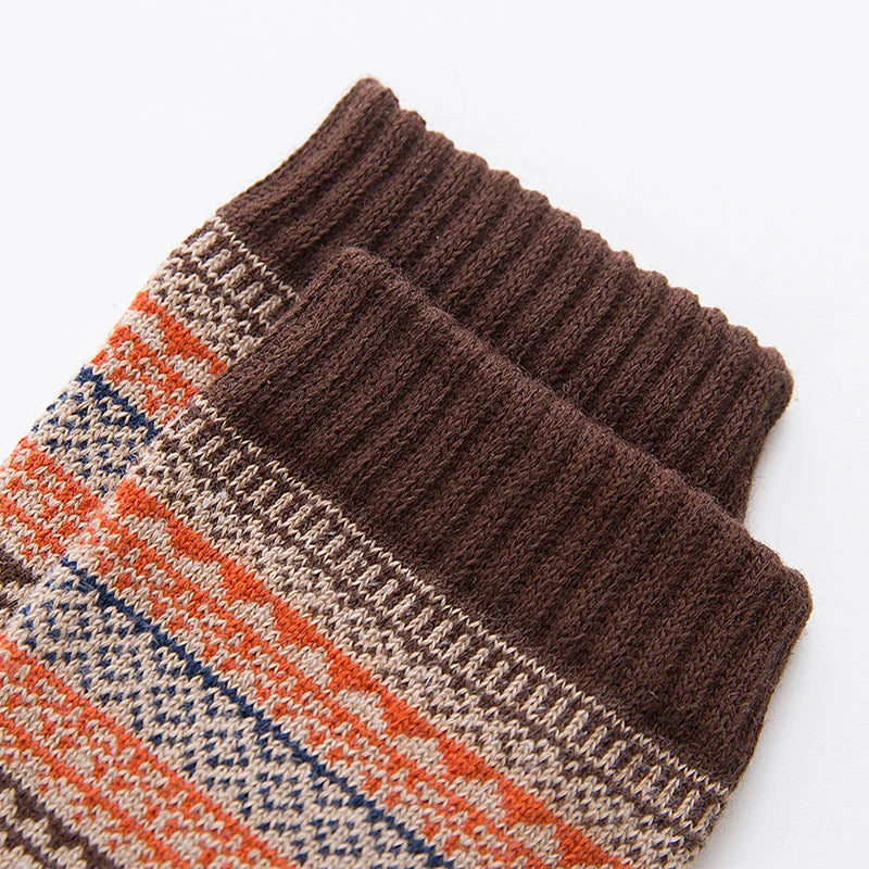 Wool Socks 5-Pack, Ultra Warm Winter, Scandinavian Pattern, Unisex