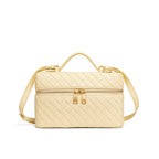 Woven Leather Cosmetic Case