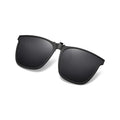 Polarised flip-up clip-on sunglasses for prescription glasses