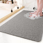 Non-Slip Shower Mat – Soft, Safe, Easy to Clean, Customisable Size, Quick Water Drainage