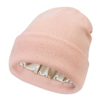 Noor Silk Winter Hat – Wool & Silk – Anti-Frizz Hair Protection