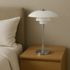 Nordic three-tier glass table lamp
