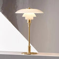 Nordic three-tier glass table lamp
