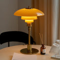 Nordic three-tier glass table lamp