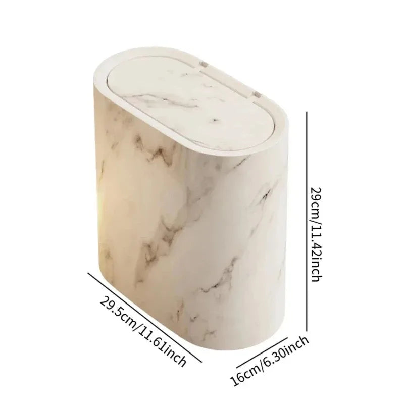 Nordic Marble Design Bin