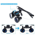 OrionView Dental Loupes With LED Light And Binocular Magnification