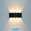 Waterproof indoor and outdoor LED wall light