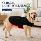 Pet Red Light Therapy Vest for Dogs & Cats – 660nm + 850nm Near-Infrared for Back, Hip, Joint & Muscle Comfort – USB or 
