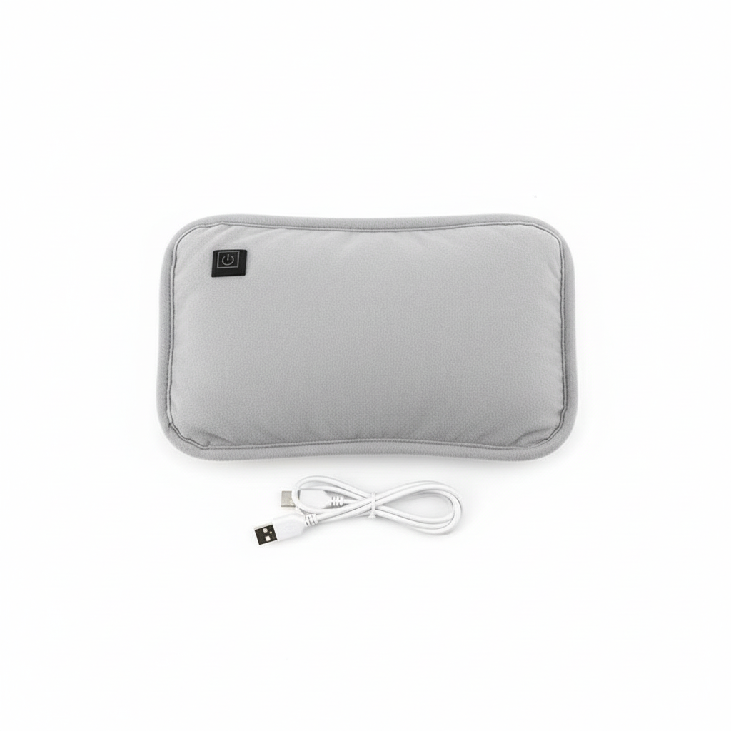 Portable Graphene Heat Pad | USB Powered | 3 Heat Settings | Hand & Stomach Warmer | Auto Shut-Off
