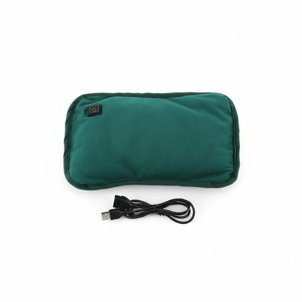 Portable Graphene Heat Pad | USB Powered | 3 Heat Settings | Hand & Stomach Warmer | Auto Shut-Off