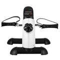 Portable Under Desk Exercise Bike Pedal Trainer with Adjustable Resistance and LCD Display