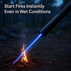 Powerful Tactical Laser Torch for Outdoor Survival & Fire Starting