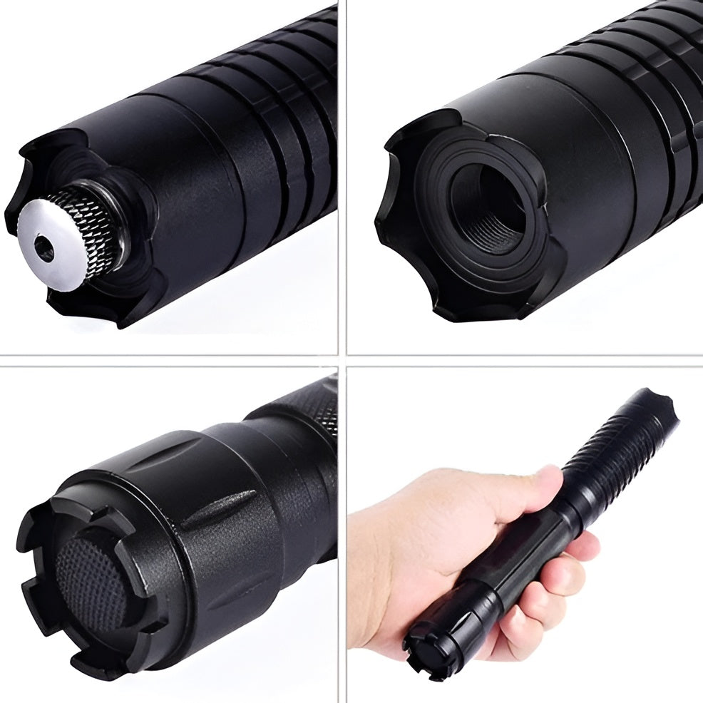 Powerful Tactical Laser Torch for Outdoor Survival & Fire Starting