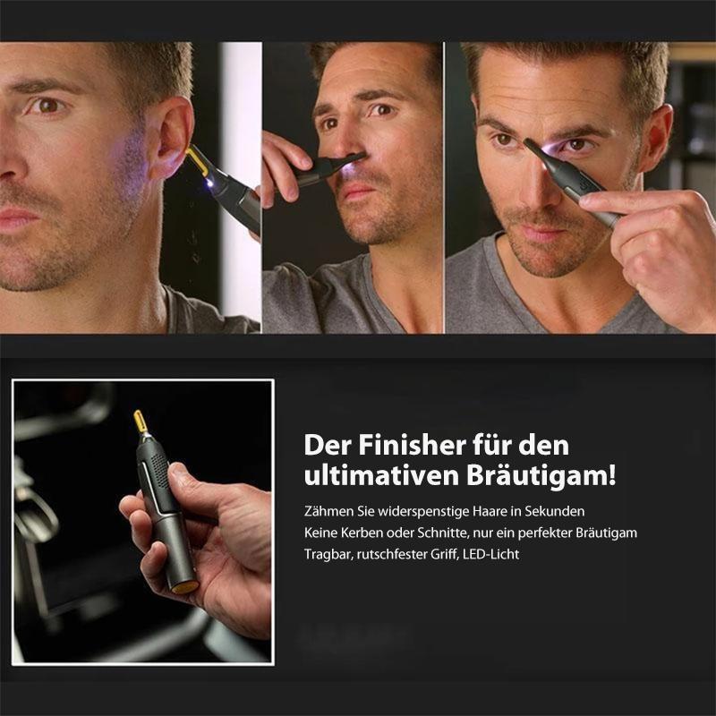 Precision Grooming Tool | Micro-Oscillation Blades | Titanium Steel