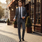 Refined Slim-Fit Business Suit