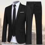 Refined Slim-Fit Business Suit