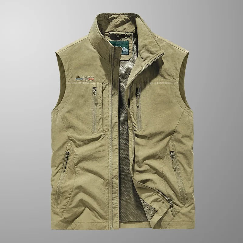 Ryan | Men's Full Zip Outdoor Vest