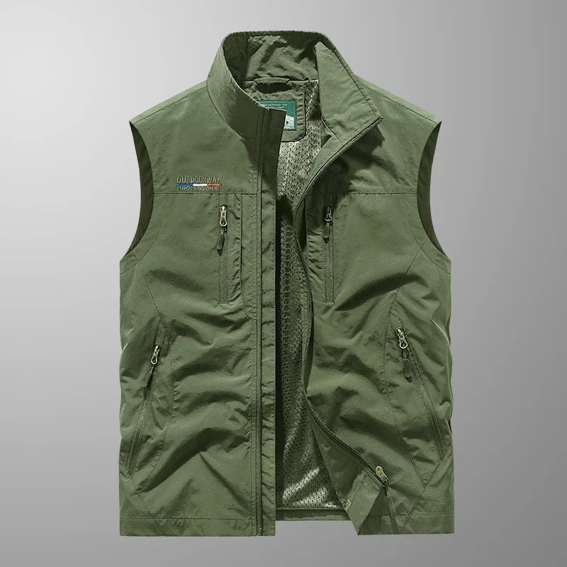 Ryan | Men's Full Zip Outdoor Vest