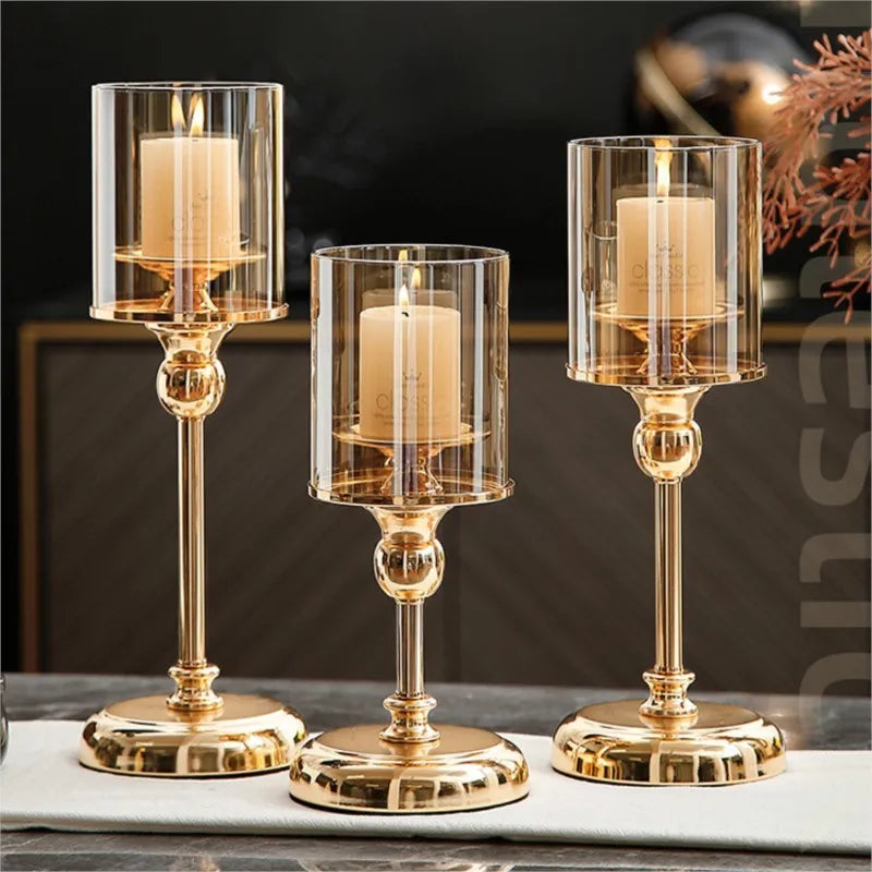 Scandi Style Candle Holder | Elegant Home Accent