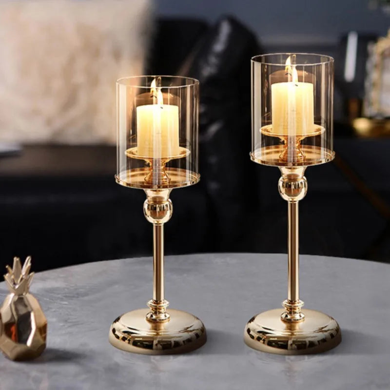Scandi Style Candle Holder | Elegant Home Accent