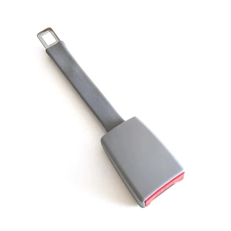 Seat Belt Extender with 28 cm Rigid Stem and Upright Buckle Reach, Toolless Click-In