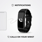 Senior Smartwatch with Heart Rate & Blood Pressure Monitoring