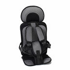 Portable fabric car seat with 5-point harness