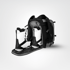 Ski Rucksack 65L | Ski boot bag with helmet compartment & goggle compartment | Oxford fabric, adjustable shoulder straps
