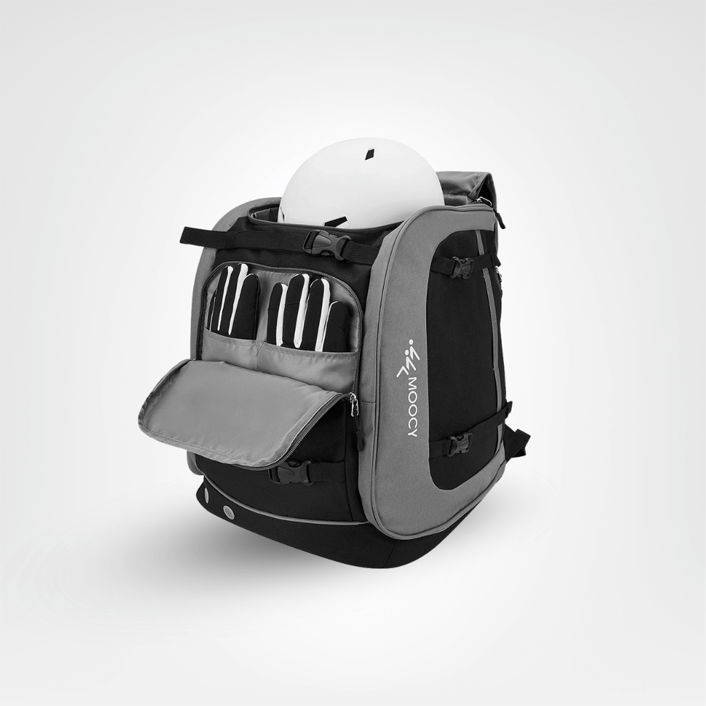 Ski Rucksack 65L | Ski boot bag with helmet compartment & goggle compartment | Oxford fabric, adjustable shoulder straps