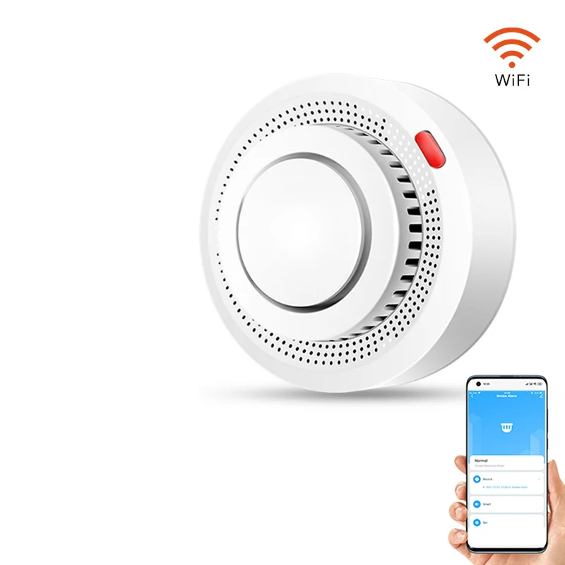 Smart WiFi Smoke & Heat Detector Fire Alarm