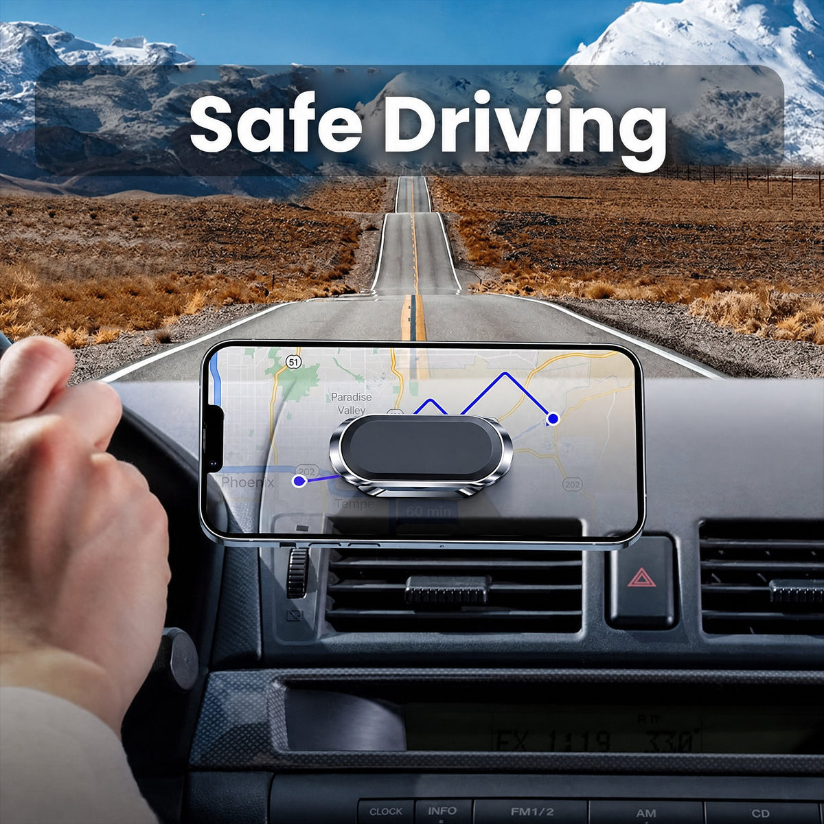 Strong Magnetic Phone Mount for Car & More