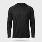 Men's UPF 50+ Sun Hoodie – Lightweight Quick-Dry Hiking & Fishing UV Top with Thumb Loops