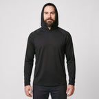 Men's UPF 50+ Sun Hoodie – Lightweight Quick-Dry Hiking & Fishing UV Top with Thumb Loops