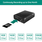 Tiny HD Audio Camera, 1080P, Night Vision