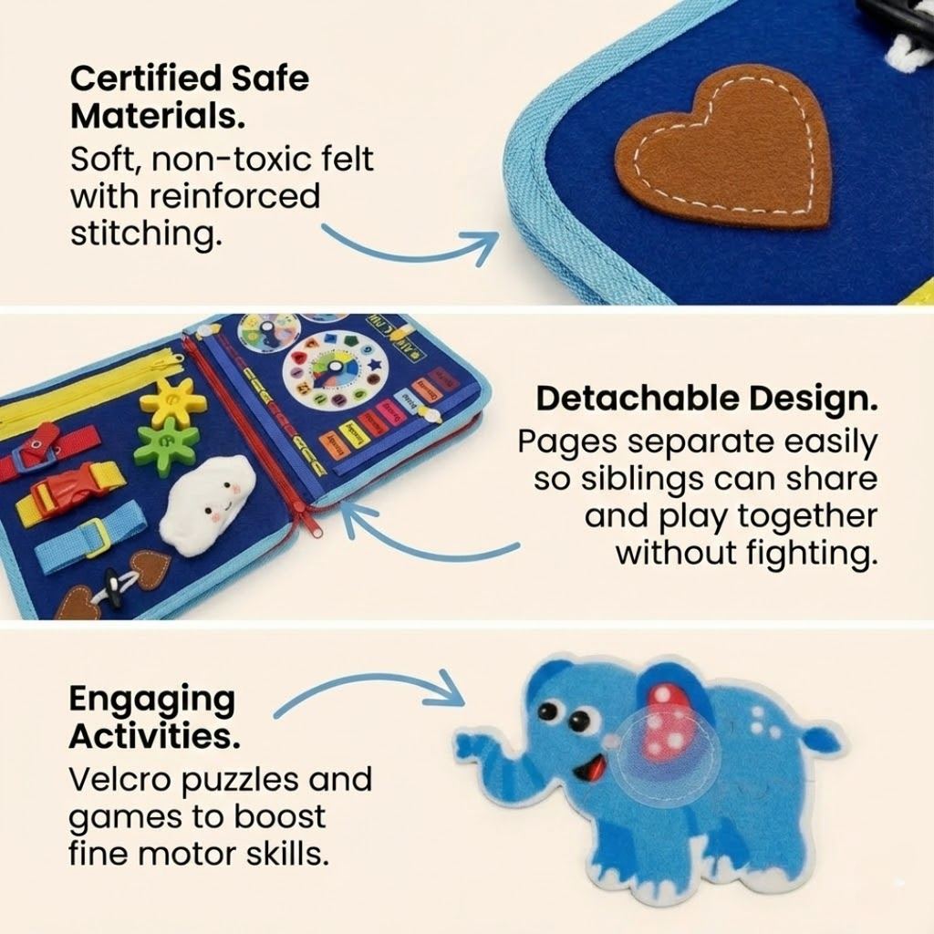 ™ Montessori Busy Board