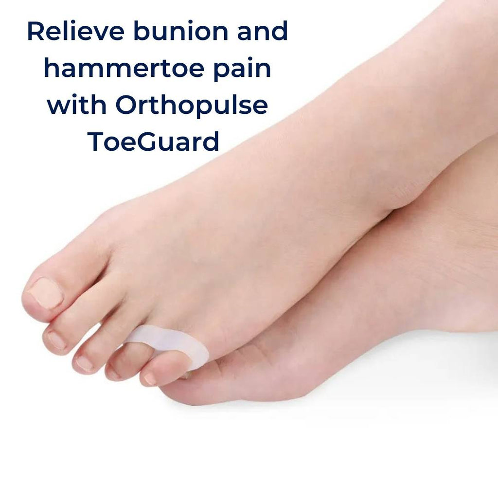ToeGuard Orthopaedic Toe Spacers | Bunionette Corrector - Little Toe Straightener - for Bunions - Hammertoe and Toe Alig