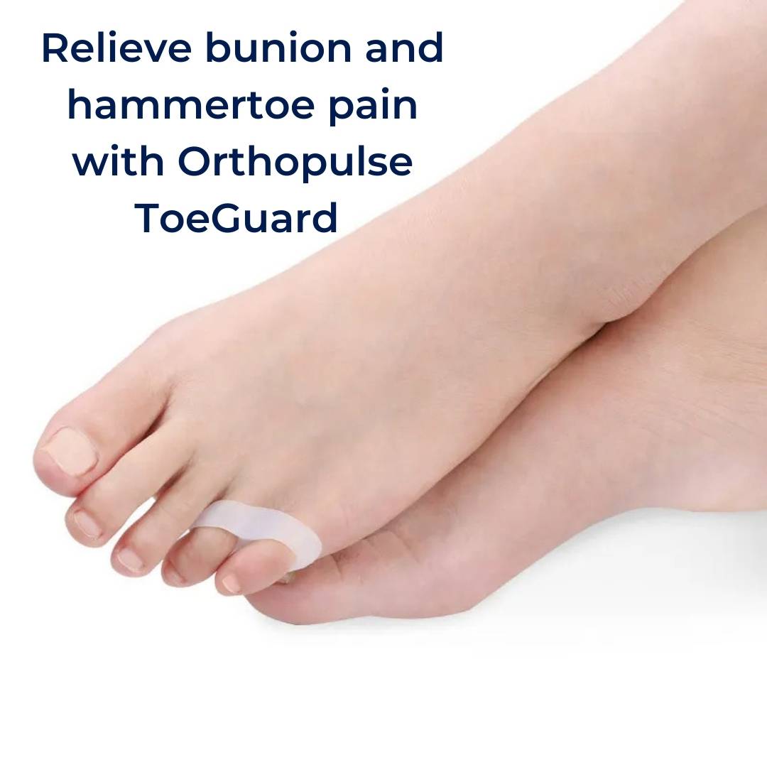 ToeGuard Orthopaedic Toe Spacers | Bunionette Corrector - Little Toe Straightener - for Bunions - Hammertoe and Toe Alig