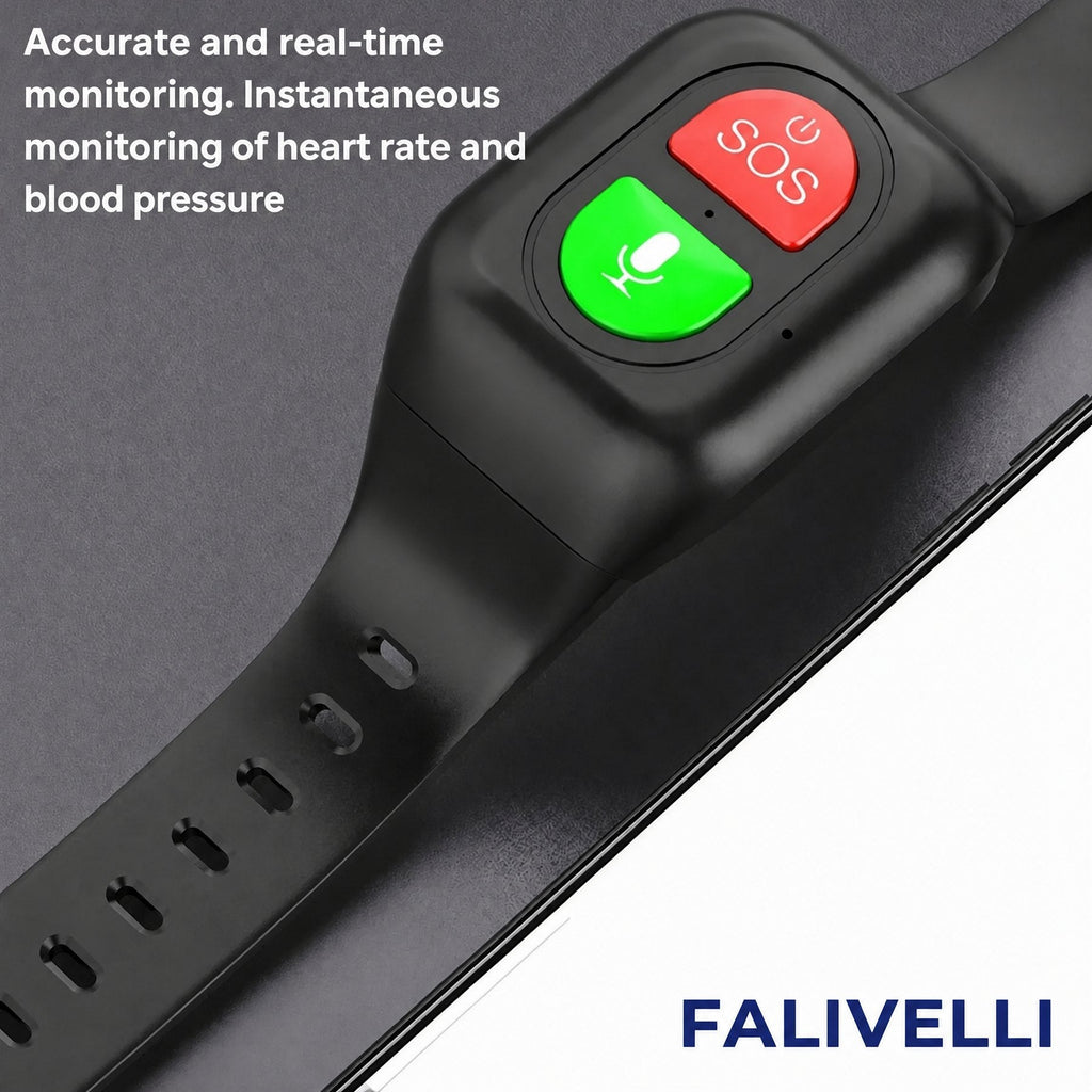 4G GPS Smartwatch for Elderly People – SOS, Health and Safety Always with You